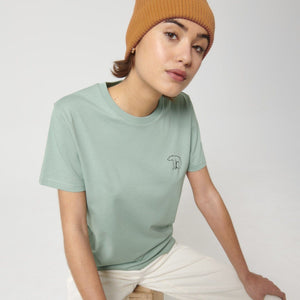 Bear Heavy Organic Cotton Tee - Aloe