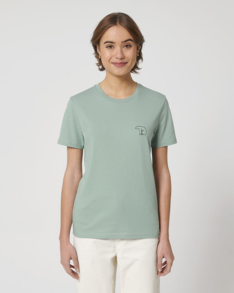 Bear Heavy Organic Cotton Tee - Aloe