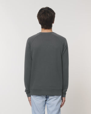 Bear Heavy Organic Sweatshirt - Charcoal Grey