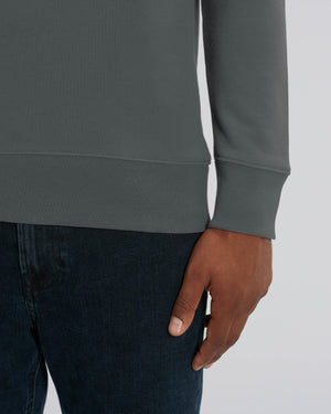 Bear Heavy Organic Sweatshirt - Charcoal Grey