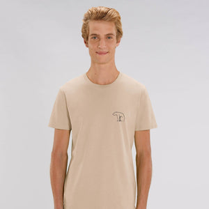 Bear Heavy Organic Cotton Tee - Desert Dust