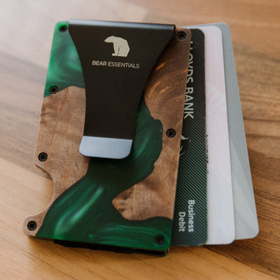 Minimalist Wallet - Forrest Green