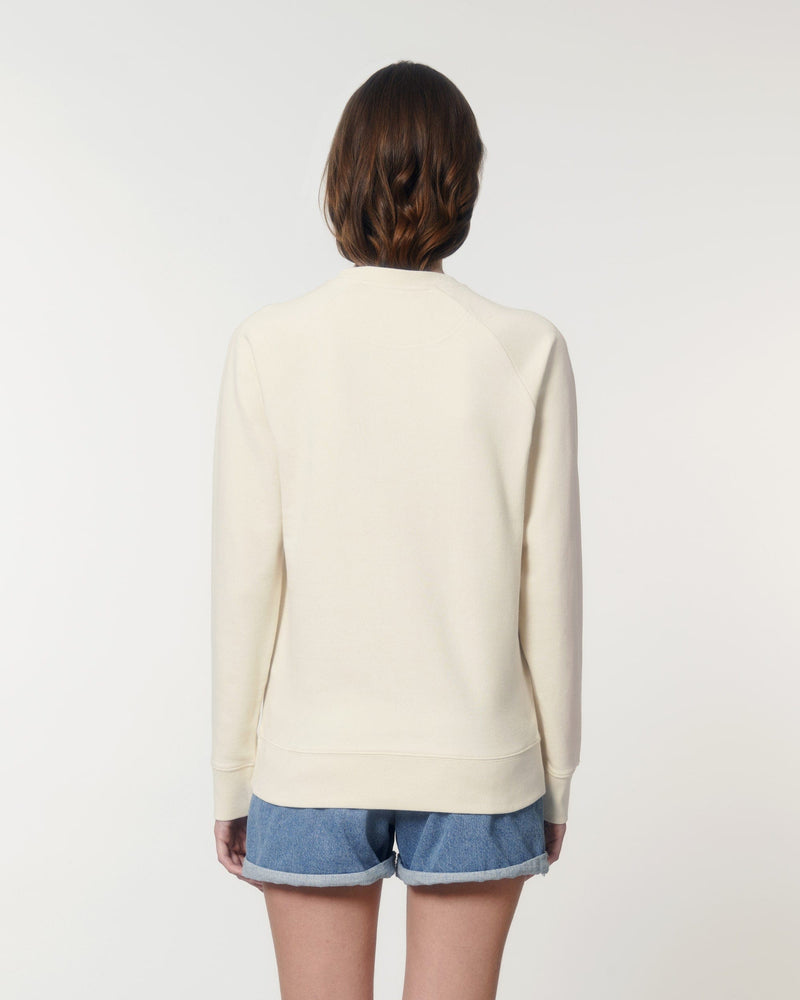 Bear Heavy Organic Sweatshirt - Natural White