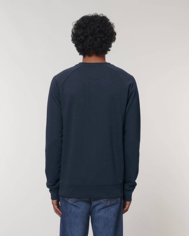 Bear Heavy Organic Sweatshirt - Navy