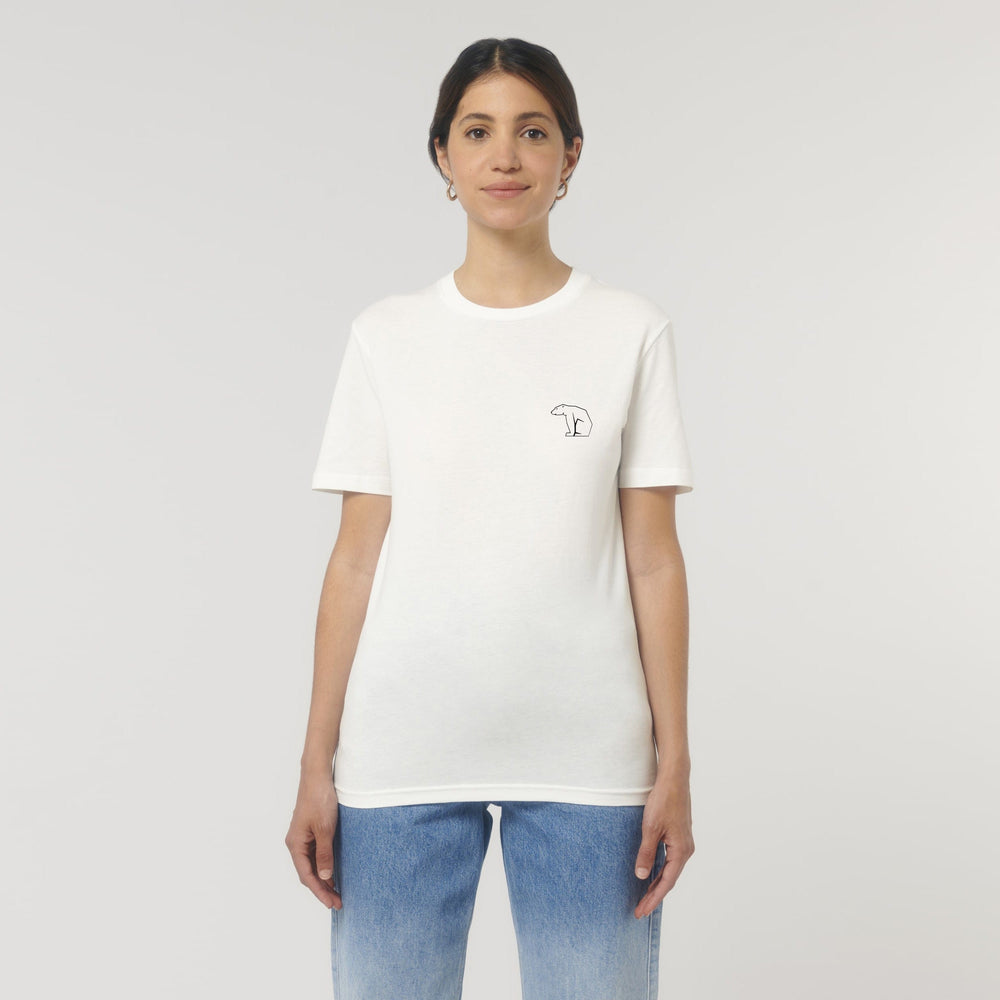 Bear Heavy Organic Cotton Tee - Off White