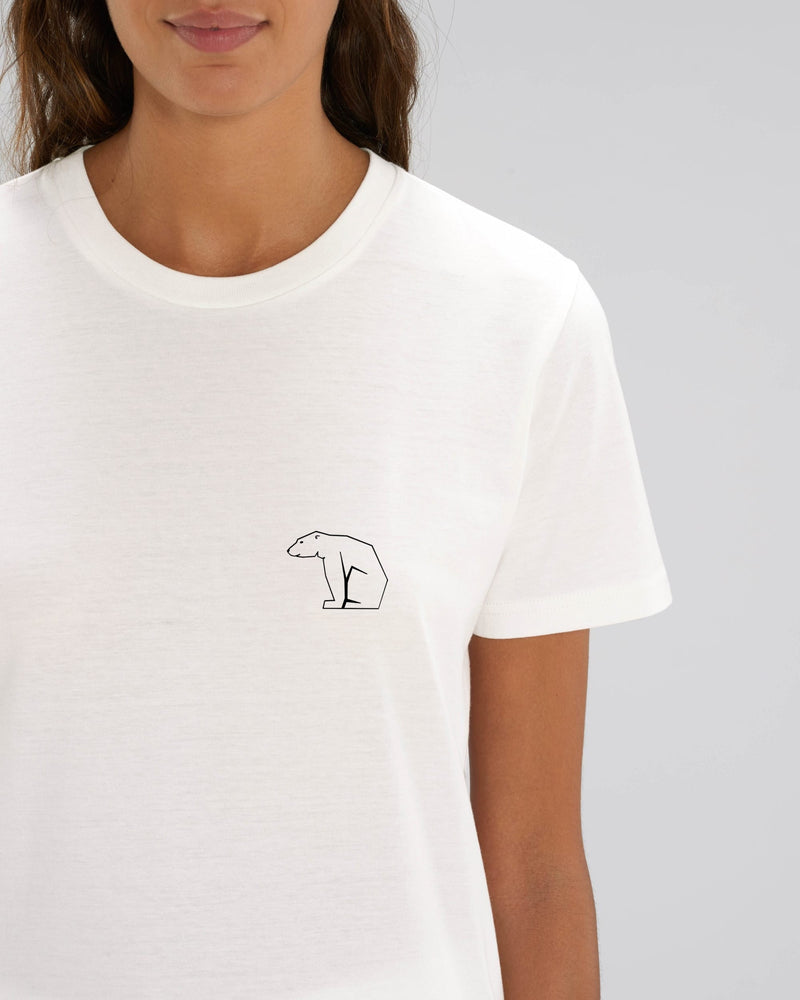 Bear Heavy Organic Cotton Tee - Off White