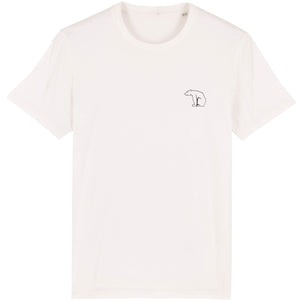 Bear Heavy Organic Cotton Tee - Off White