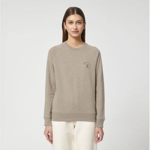 Bear Heavy Organic Sweatshirt - Heather Sand