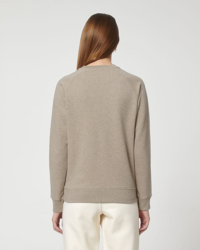 Bear Heavy Organic Sweatshirt - Heather Sand