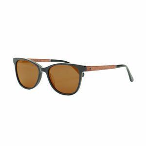 Hana | Vintage Brown | Black frame