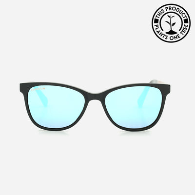 Hana | Ice Blue | Black frame