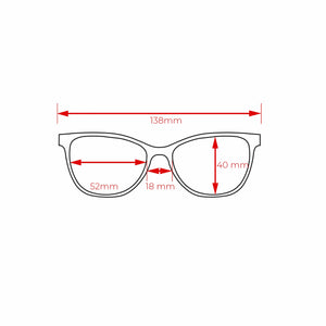 Hana | Classic Black | Tortoishell Frame