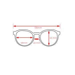 Kawela | Vintage Brown | Black Frame