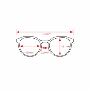 Kawela | Ice Blue | Tortoishell Frame
