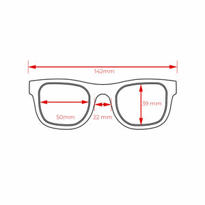 O'ahu | Classic Black | Tortoishell Frame