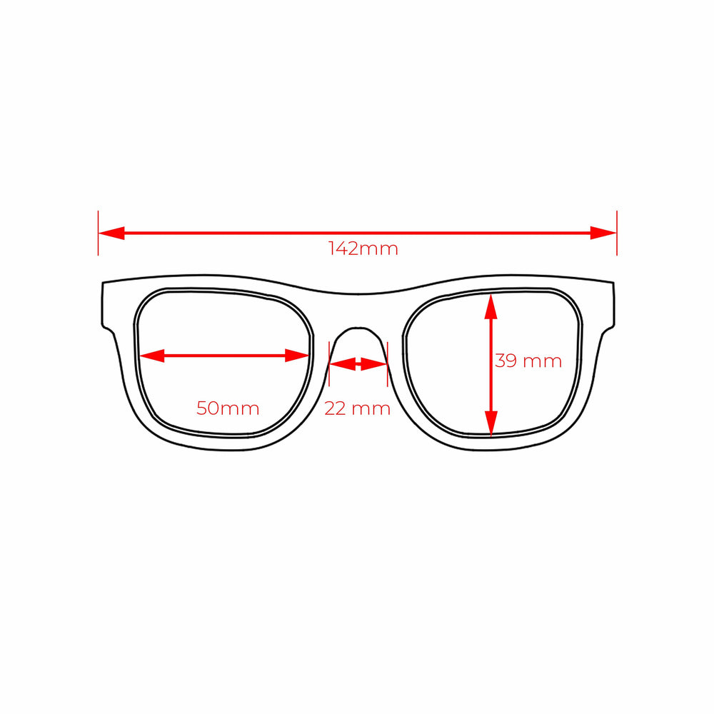 O'ahu | Black Lens | Black Frame